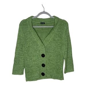 Gerry Weber Textured Knit Cardigan with Snap Closure